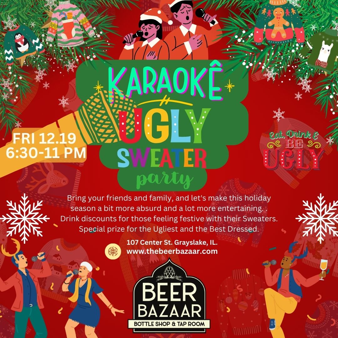 Karaoke Ugly Sweater Party!